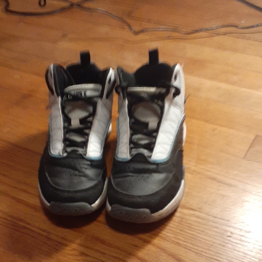 Kids Black and White Sneakers